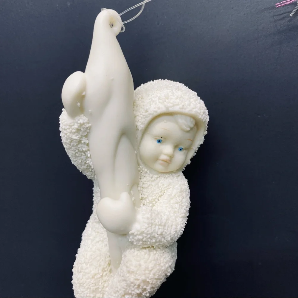 Department 56 Snowbabies Ornament Wee this is fun Icicle 6847-0 Original Box